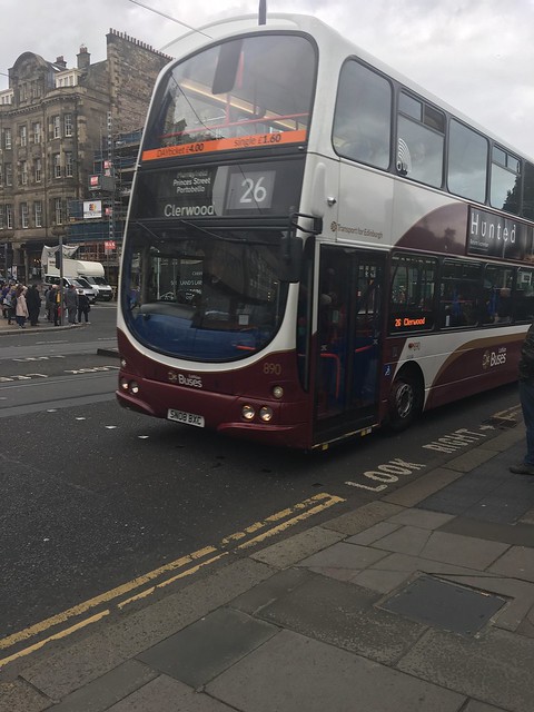 Lothian buses service 26 SN08BXC 890