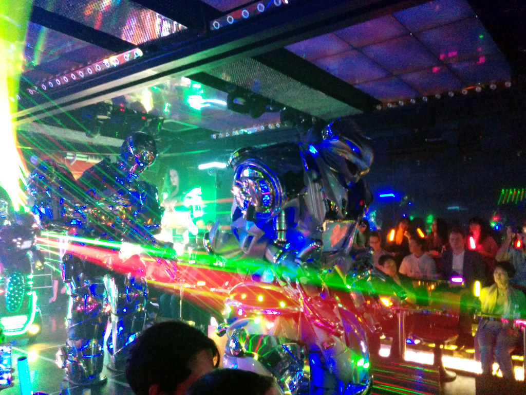 Monsterbots dance, Robot Restaurant, Shinjuku, Tokyo, Japan
