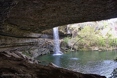 A View of the Hamilton Pool Waterfall