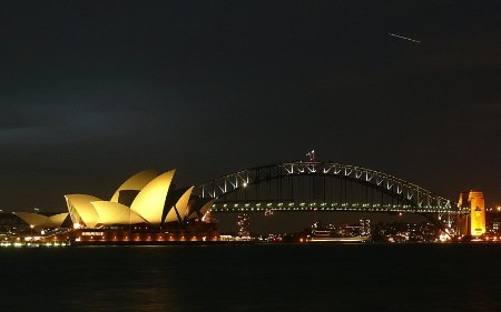 Sydney's Opera House & Harbour Bridge, Australia
