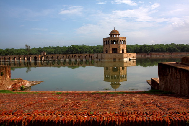 Hiran Minar In Clear Weather is one of the best places near Lahore for one day trip