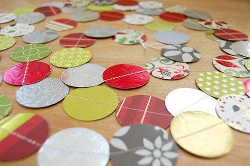 paper circles garland | by funnelcloud rachel