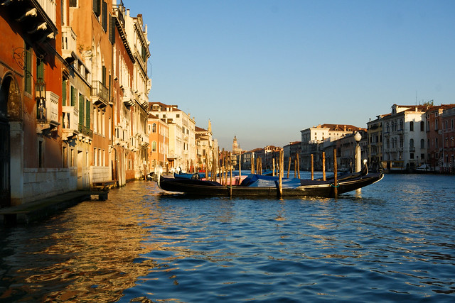 This afternoon on the Grand Canal