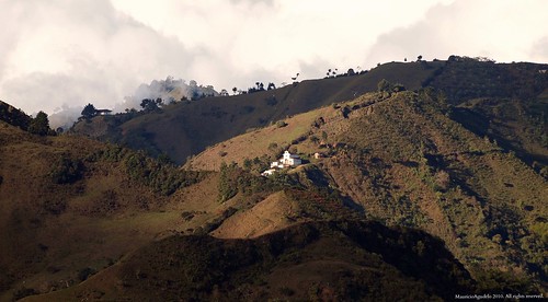 colombia iglesia paisaje caldas aguadas correguimiento mirmita