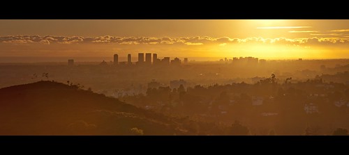 california sunset sky cloud mountain color canon landscape gold golden losangeles cityscape wide observatory griffith tone ef24105mmf4lisusm horizontalpano eos5dmarkii hpano