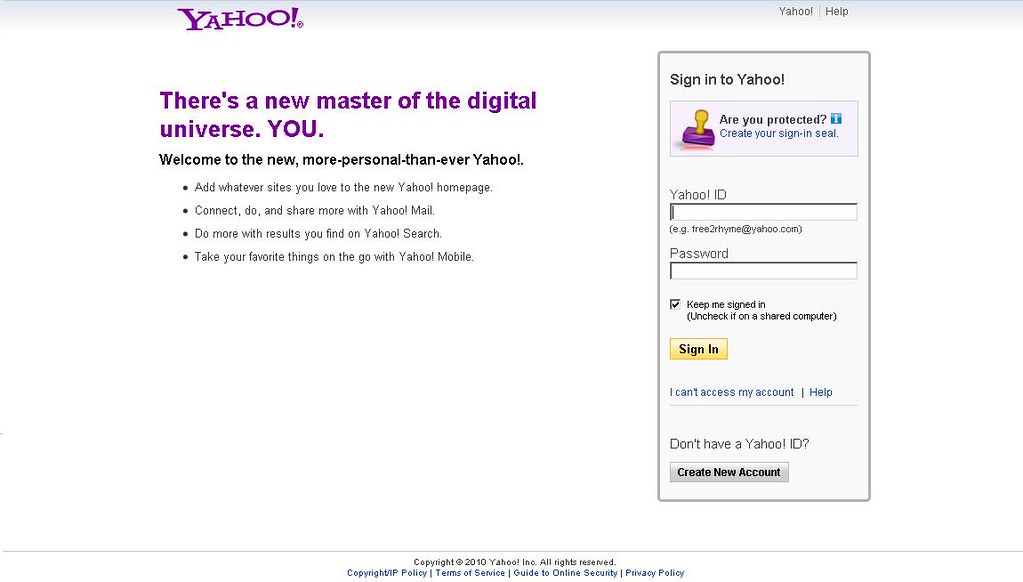 Answers login yahoo Using Windows