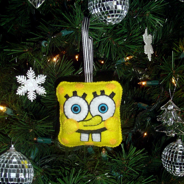 SpongeBob Squarepants felt ornament
