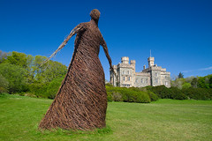 Lews Castle and Crazy Wood Woman