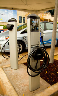 Electric vehicle charging point | by Tom Raftery