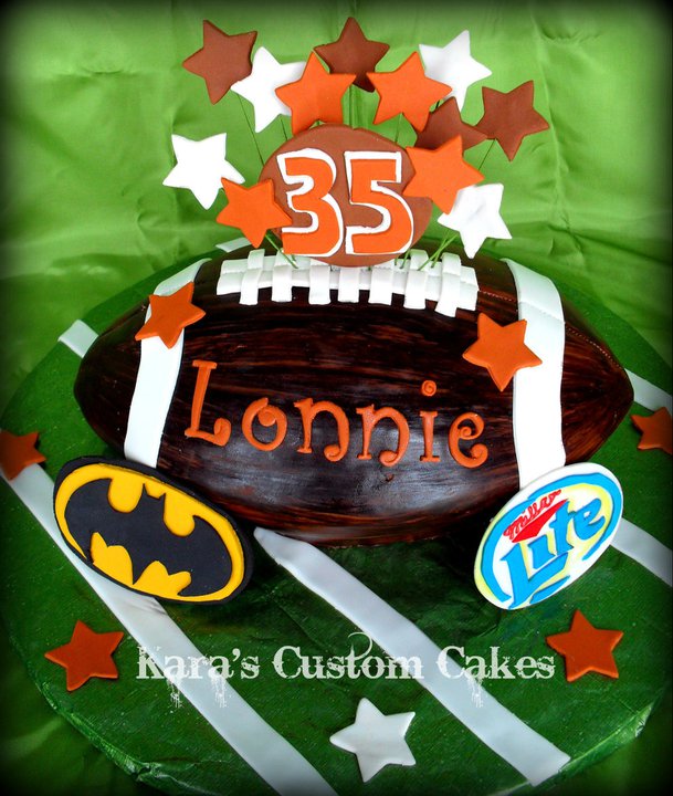 Cleveland Brown's Football Cake