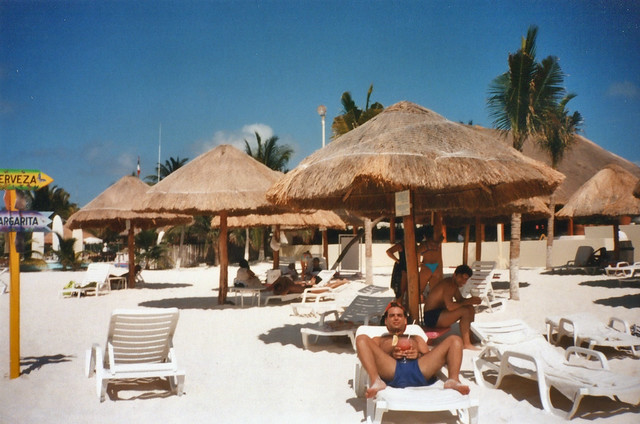 Me in Cancun, Mexico - May 1996