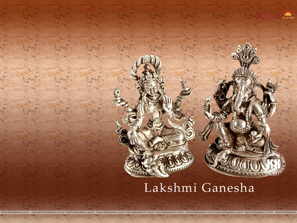 free download hindu god Lakshmi Ganesh wallpapers | Lakshmi … | Flickr