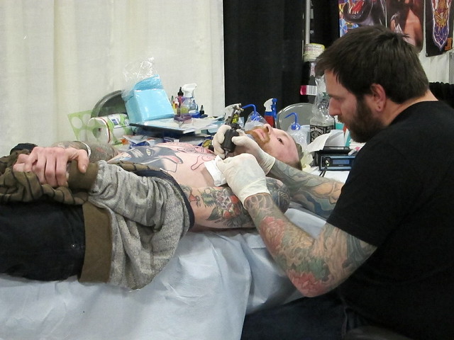 Steve Byrne at Star of Texas Tattoo Art Revival Convention January 7, 2011