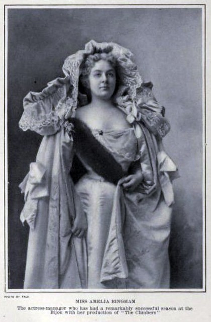 Edwardian Theatre: Mrs Amelia Bingham in 'The Climbers' 1901