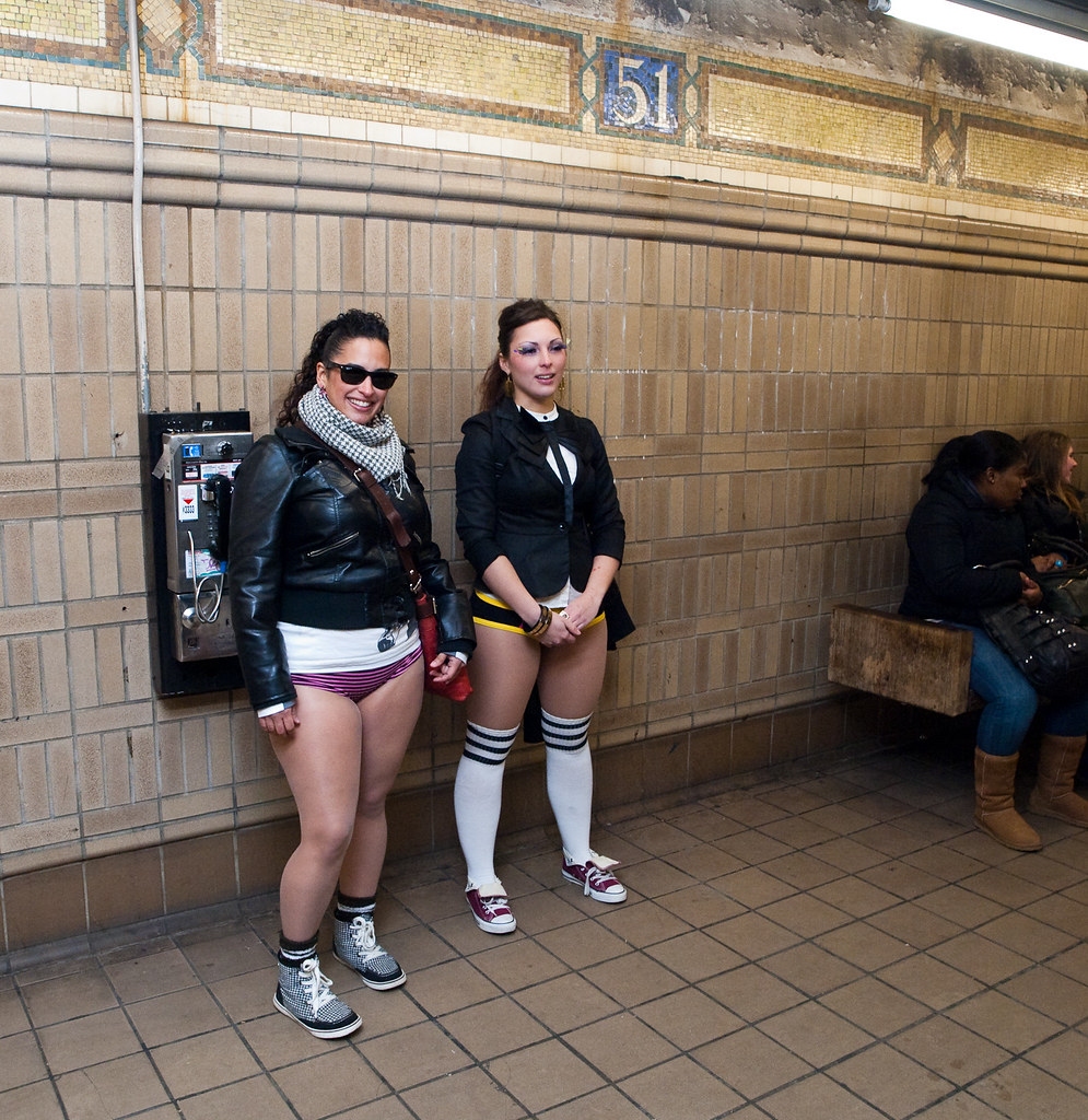 No Pants Subway Ride New York City Tatyana Kildisheva Flickr