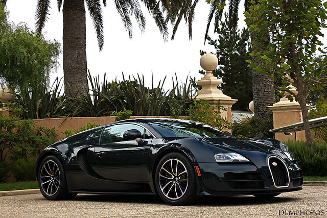 Bugatti Veyron Super Sport Blue Carbon Edition