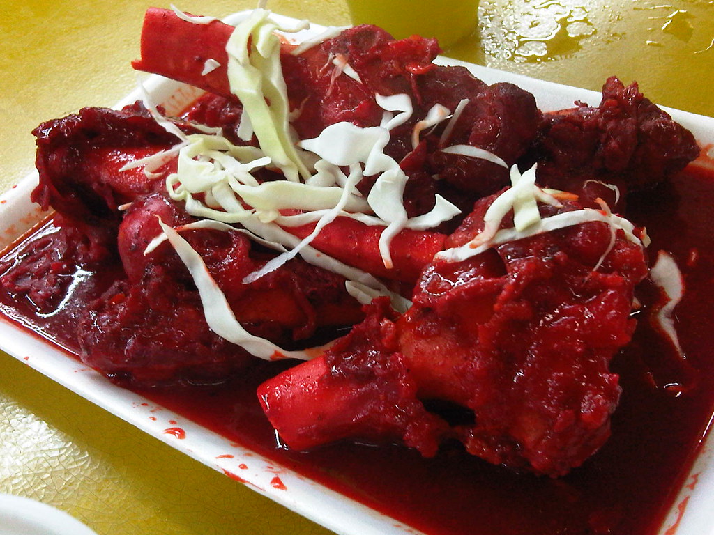 Sup Tulang Merah @ Haji Kadir | Sup Tulang Merah served with… | Flickr