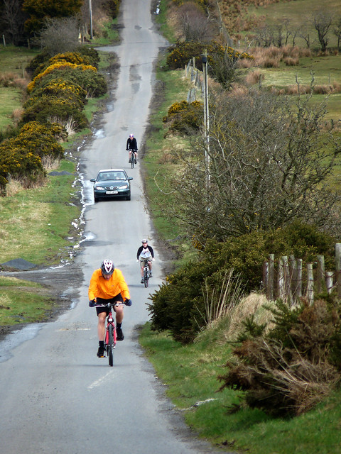 Cycling in County Down. The Yellow Jersey!