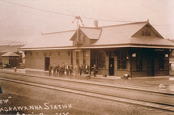 DL&W Depot, Apulia Station, NY