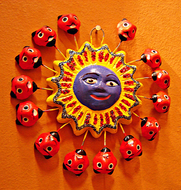Mexican clay ornament