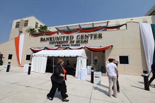 Bankunited Center where Graduation is held
