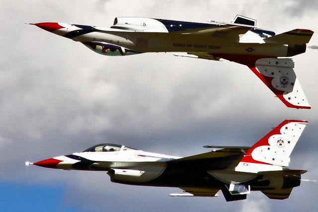 USAF Thunderbirds 5 and 6