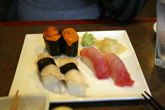 Sushi at Kirala, Berkeley