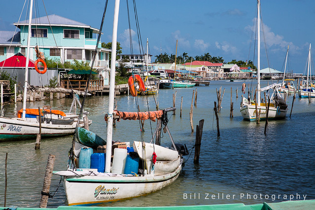 View from Swing Bridge, Belize City