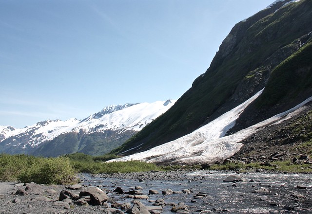 Byron Creek in the Portage Valley, Alaska