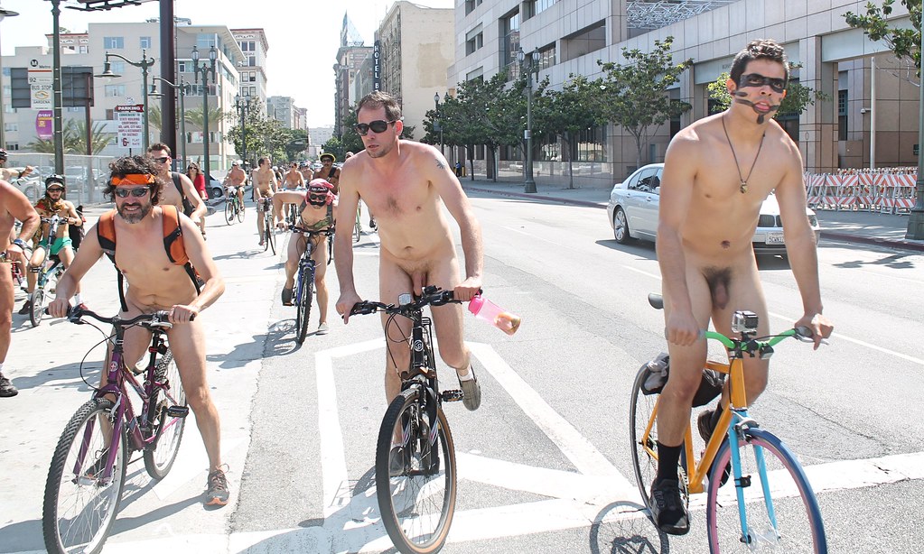World Naked Bike Ride - 2013 - Los Angeles.