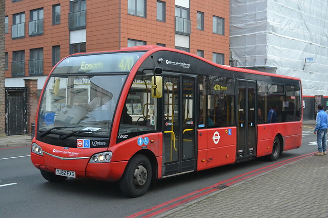 Epsom Buses OPL07 YJ62FXG