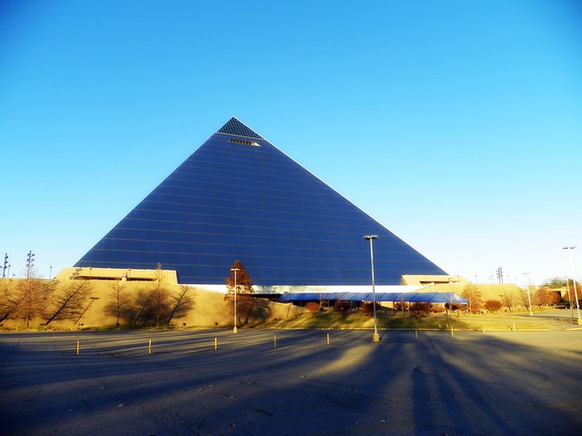The Pyramid of Memphis, Tennessee