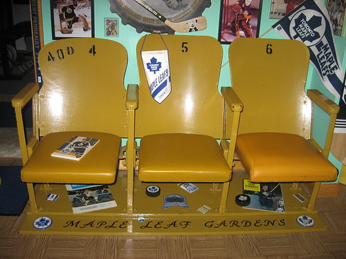 MAPLE LEAF GARDENS GOLD SEATS | by Rocky Farr