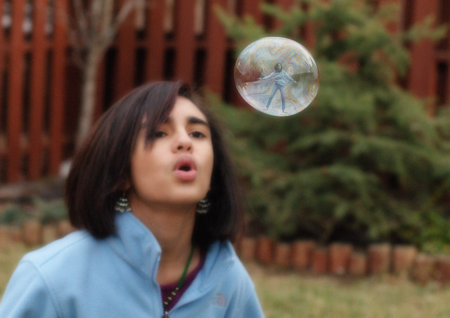 Don't burst my bubble!
