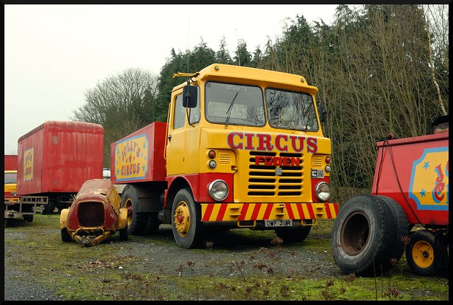 Foden S83 Circus lorry.