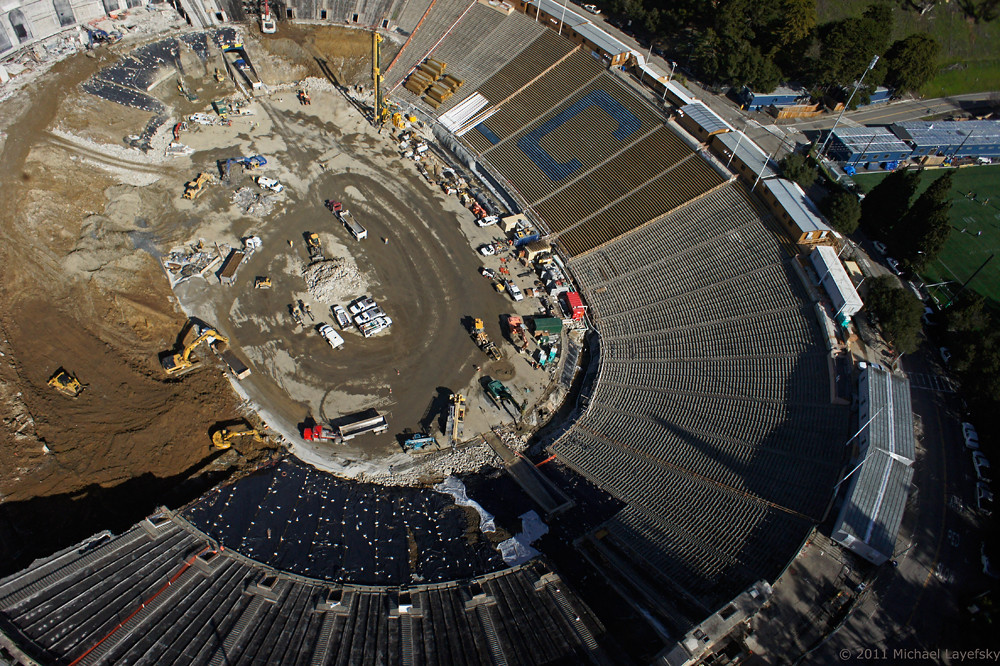 Memorial Stadium renovation and seismic retrofit by Michael Layefsky