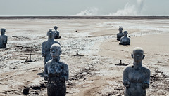 Human Statues, Lapindo Mud Volcano, Sidoarjo