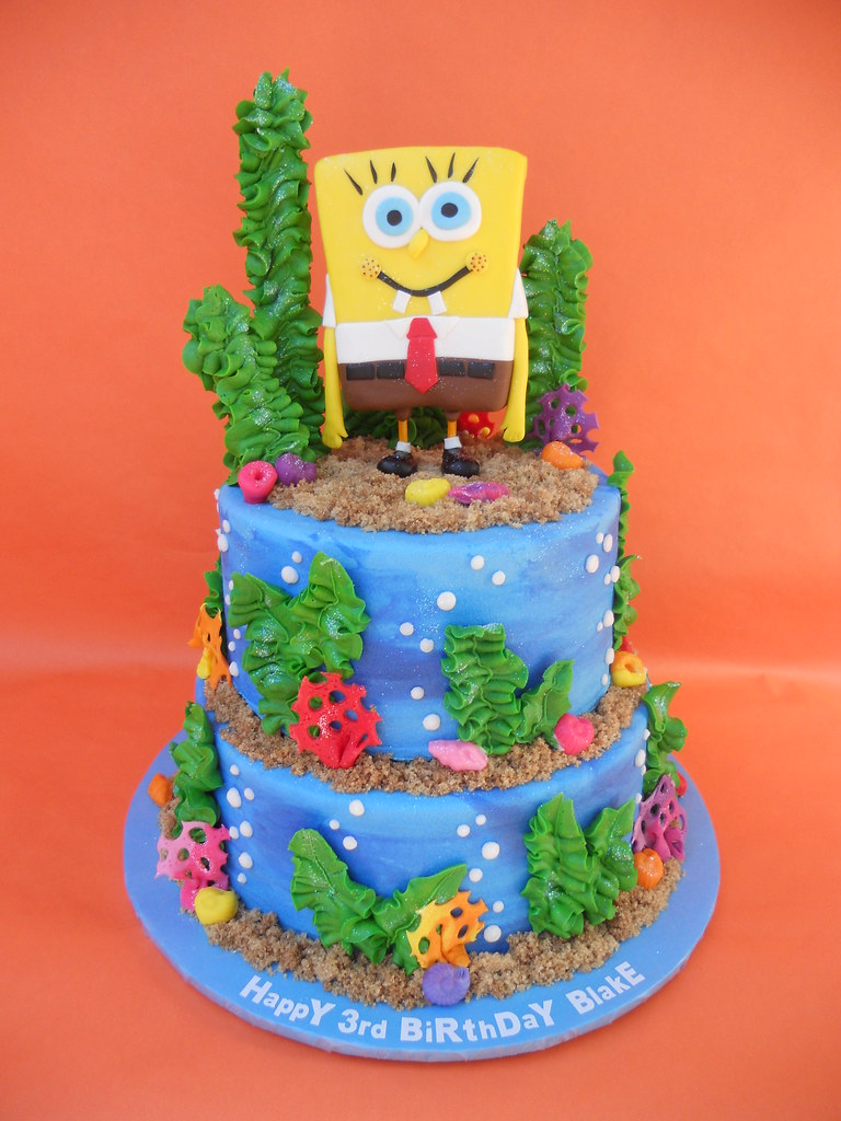 SpongeBob Birthday Cake.