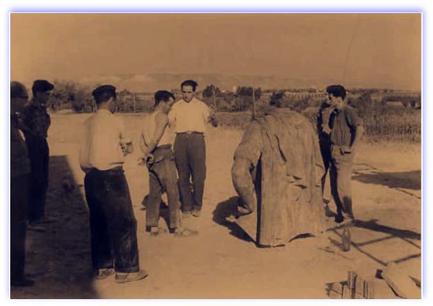 fundicion de Pedro de Valdivia en Arganda, España  1961