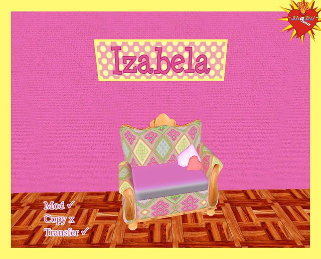 ~ Plaquinha/Little Plate Izabela ♥ Second Life ~