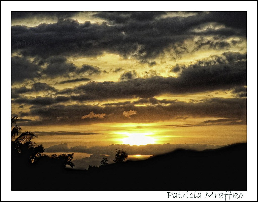 sunset at Pedro Gonzalez