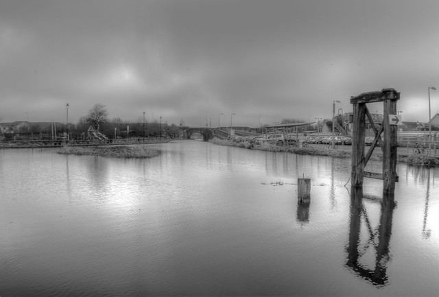 Maynooth Dock and bridge