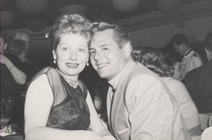 Lucille Ball and Desi Arnaz at Canyon Country Club