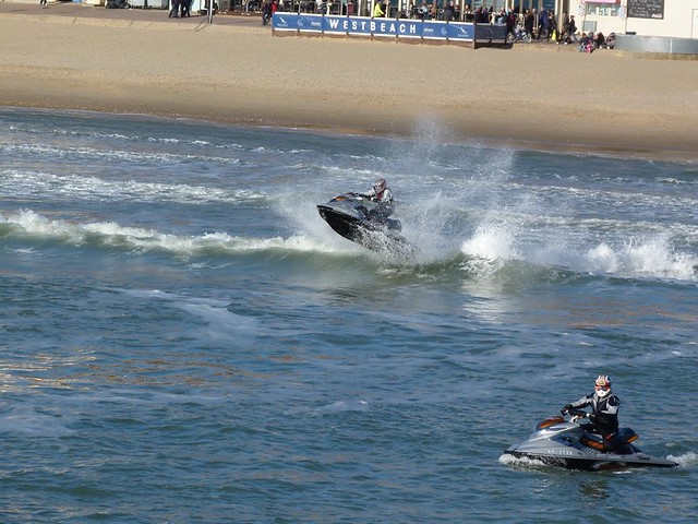 Jet skis from Bournemouth pier