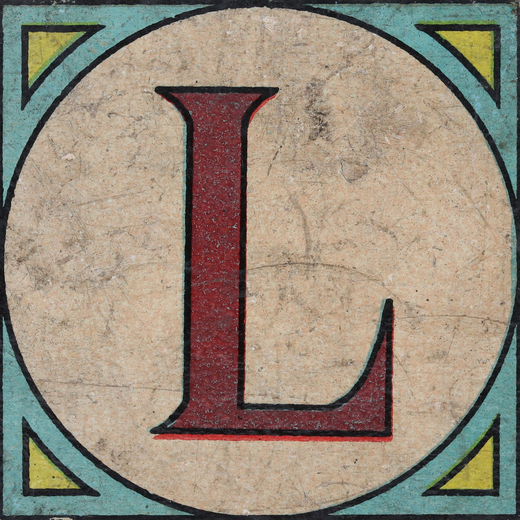 Vintage Brick Letter L | Leo Reynolds | Flickr