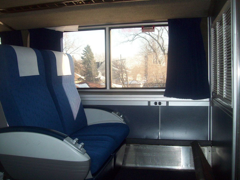 California Zephyr - Coach Car - Seats at the end | In this p… | Flickr