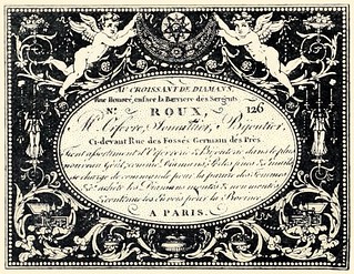 Carte de Roux, Orfèvre and Bijoutier (Goldsmith and Jewele… | Flickr