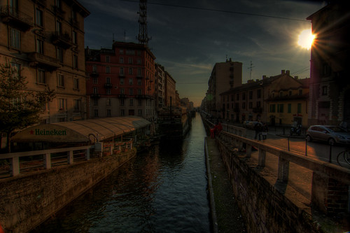 Navigli by Zé.Valdi, 

italy water sunrise d50 river boat nikon italia milano hdr navigli