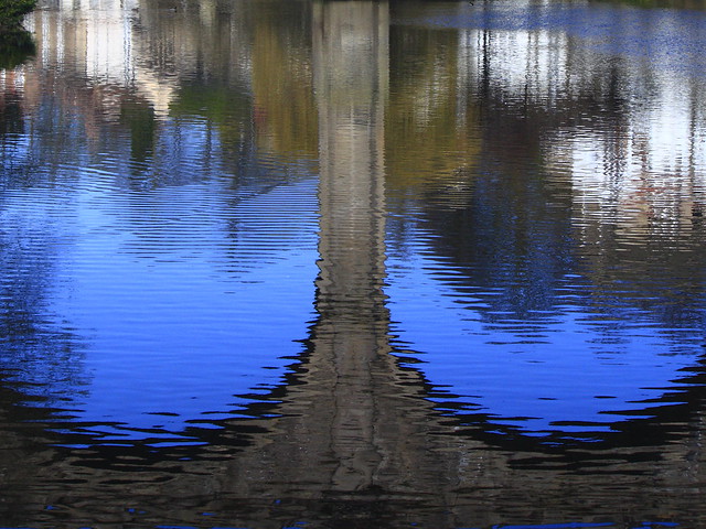 Viaduct reflections Knaresborough