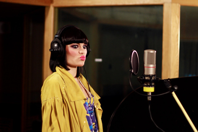 Jessie J at Maida Vale studios 04/02/11